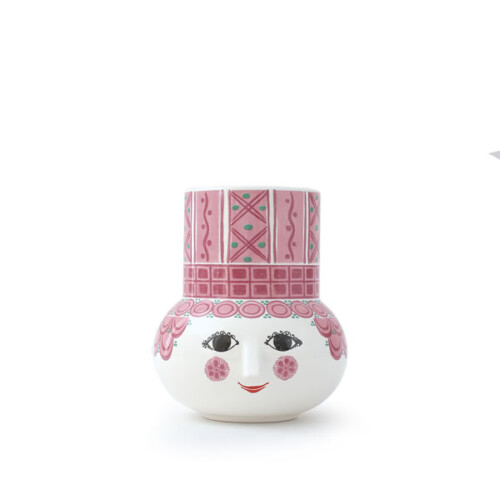Bjornwiinblad-olga-flower vase pink