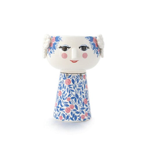 Bjornwiinblad-Eva-flower vase blue/rose